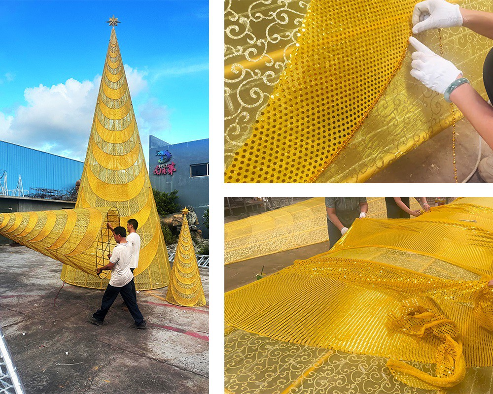 Large Outdoor Lighted Christmas Tree Factory